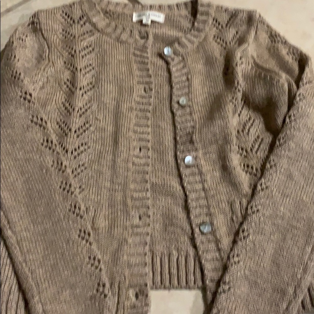 Gorgeous dress up or down sweater.